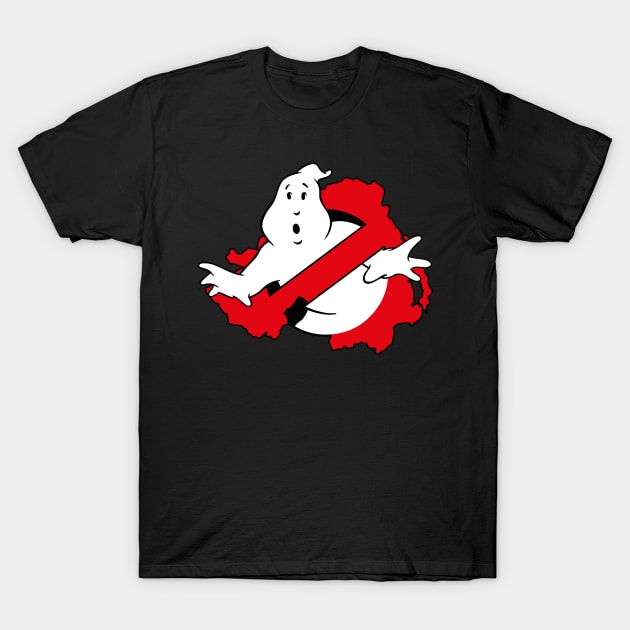 Ghostbusters Northern Ireland Logo T-Shirt by ghostbustersni